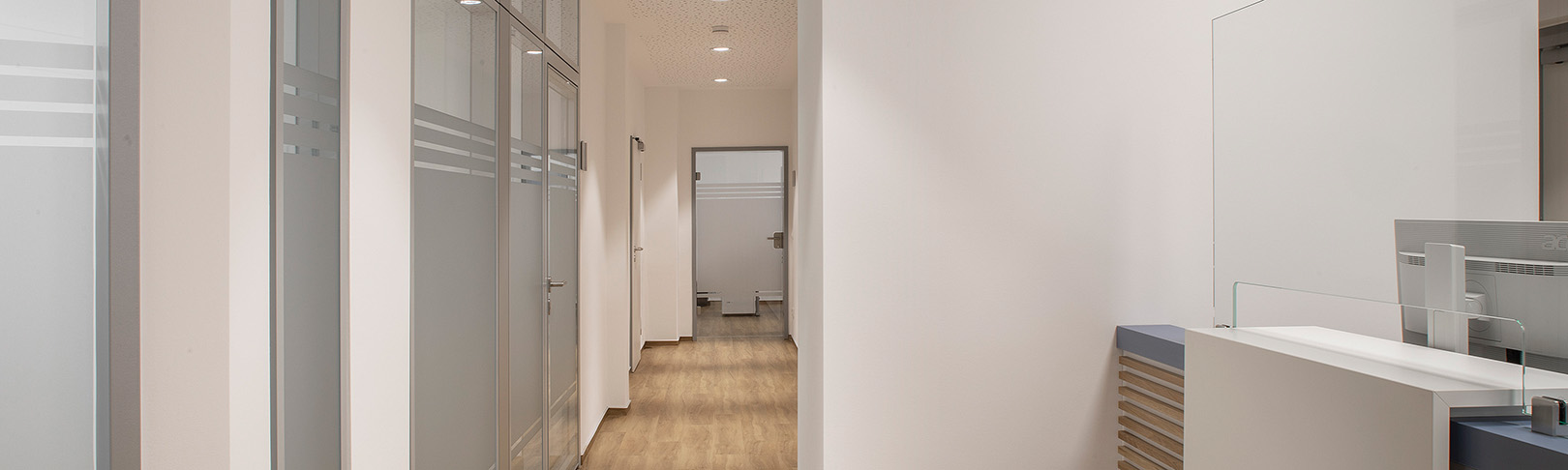 Einblick in den Wartebreich